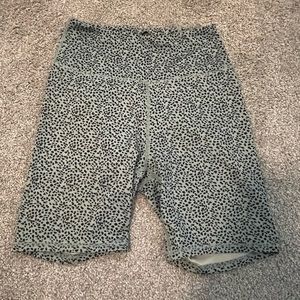 Speckled Biker Shorts